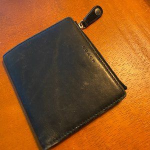 Coach wallet, bifold in Black